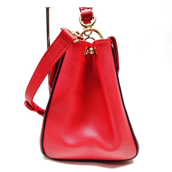 Louis Vuitton Monogram Red and Brown Satchel - Picture 4 of 11